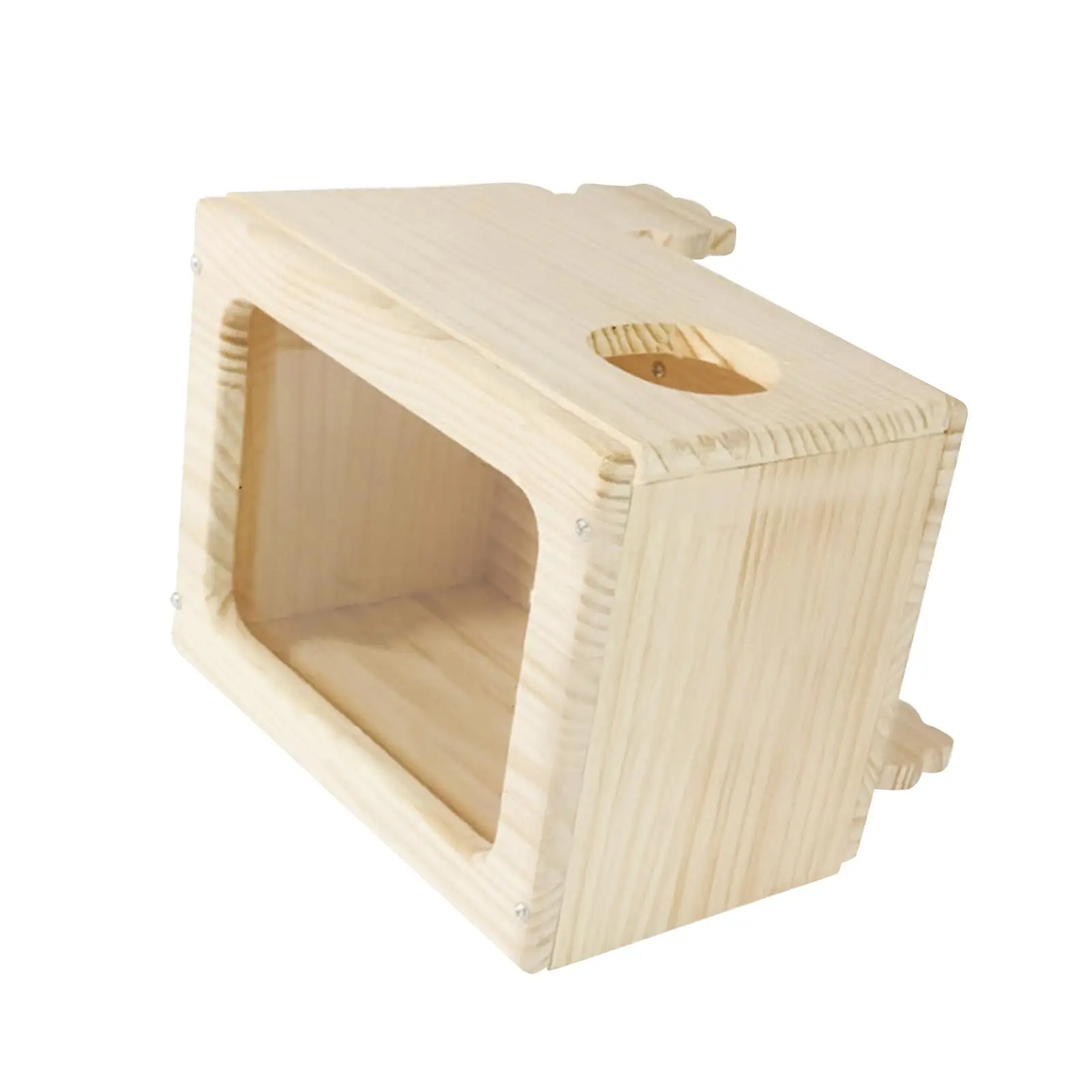 Hamster Digging Box Hut Playing Hamster Accessories Hamster Sand Bath Box for Hamsters Chinchillas Small Animals Mice Lemmings