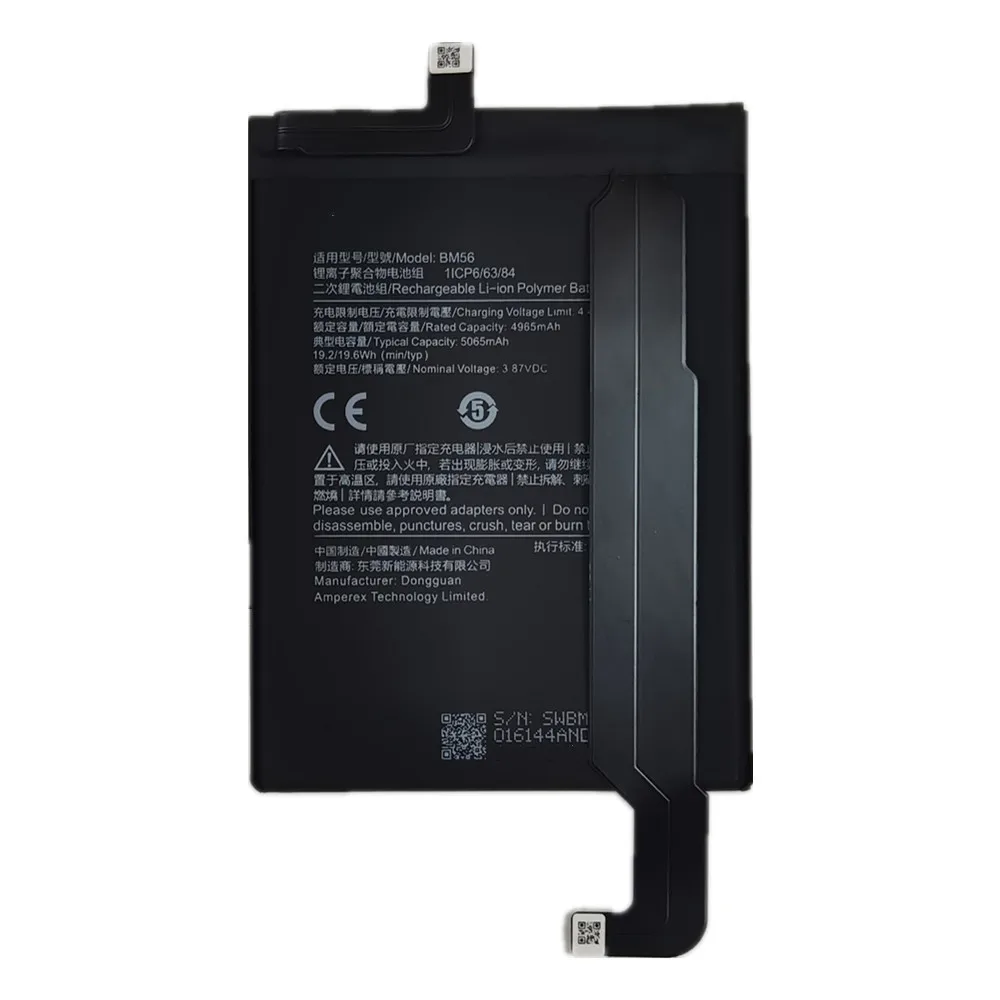 2025 Years Battery For Xiaomi POCO F3 GT Redmi K40 Gaming BM56 High Quality Mobile Phone Battery + Free Tools