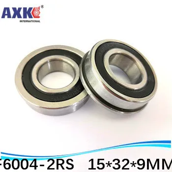 

100pcs/lot Free Shipping Wholesale Flange Ball Bearing F6004-2RS 15*32*9 Mm * Deep Groove Ball Bearing Inch Bearing AXK Steel 99