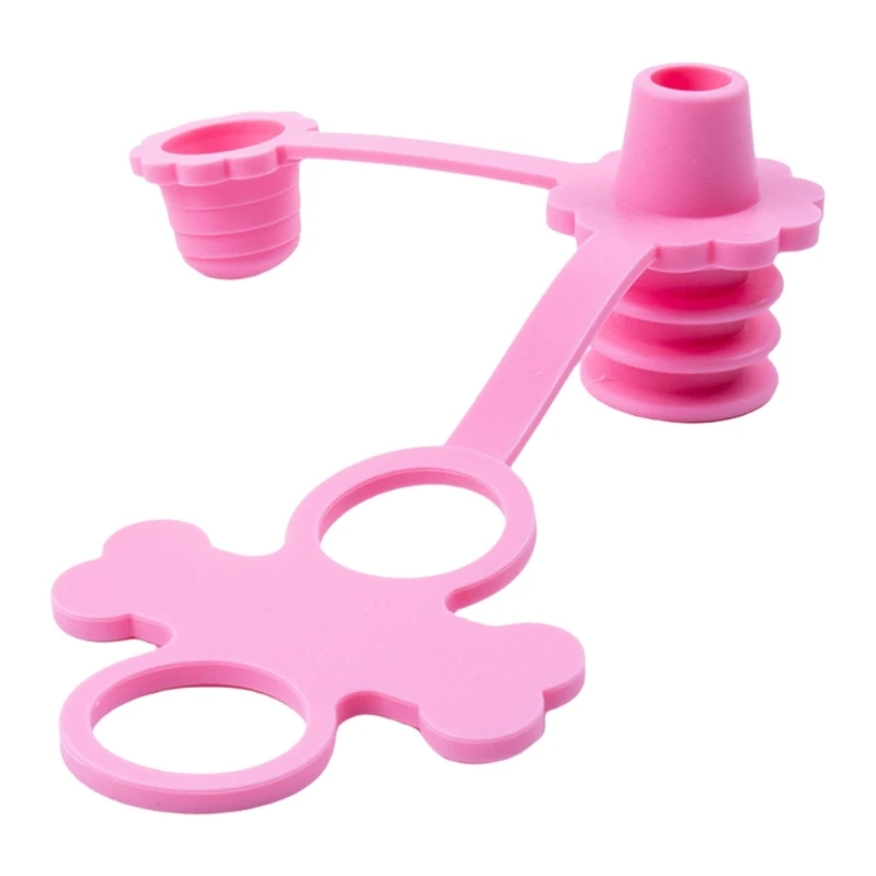 Toddler Friendly Silicone Bottle Tops Leak Proof Sipping Spouts Safe Sip Silicone Spouts Encourages Independent Drinking