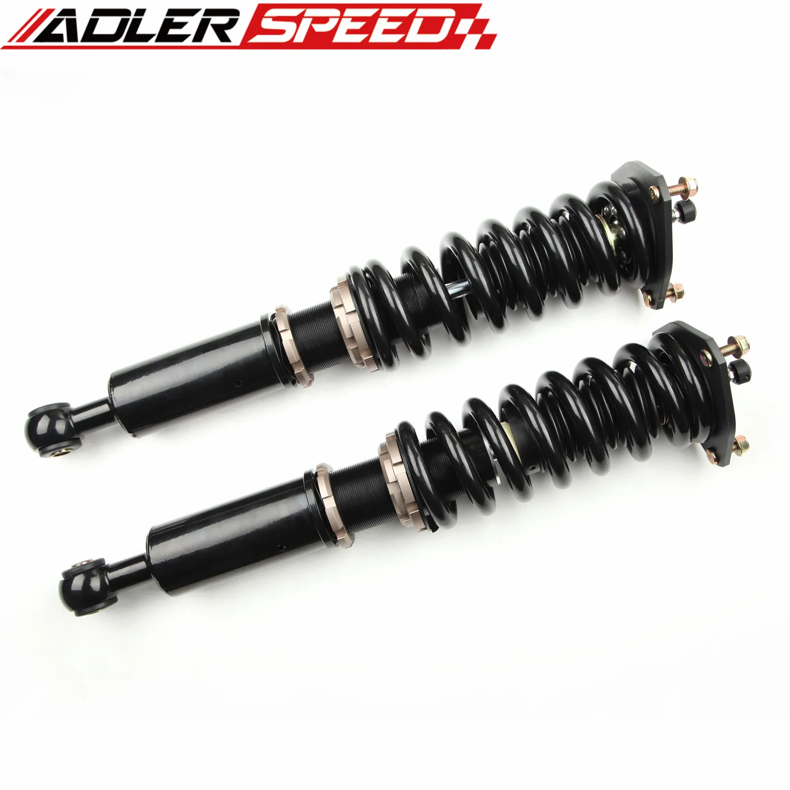 ADLERSPEED 32 Levels Mono Tube Coilovers Lowering Suspension For Infiniti Q40 RWD (V36) /Q60 Coupe RWD (V36) 2014-16 Adj. Height