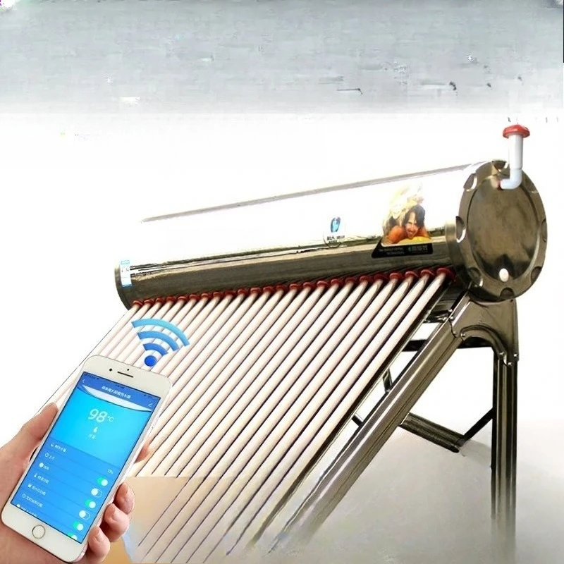 Solar water heater electric heating integrated household 304 stainless steel automatic water supply photoelectric dual-purpose