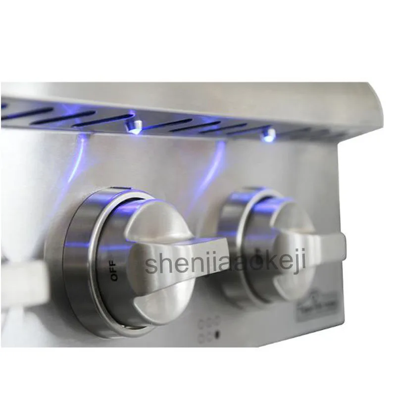 Kompor Gas kompor Gas ในครัวเรือน36นิ้ว kompor Gas ฝังตัว110V/120V 220V 1PC