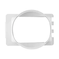 Connecteur de tuyau d'échappement de Ventilation climatiseur Mobile ABS Cm adaptateur de conduit connecteur de tuyau d'échappement climatiseur Mobile 3