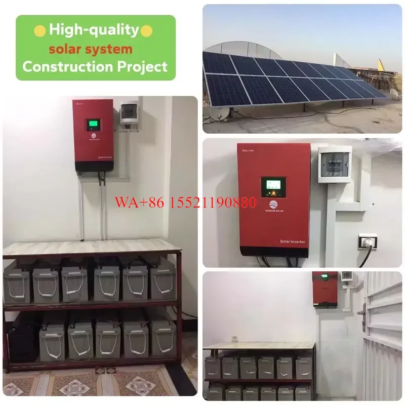WMWMNU 10KW Solar Powered Electric Car Charging Station System High Efficiency with Lithium Ion Battery for Home Use