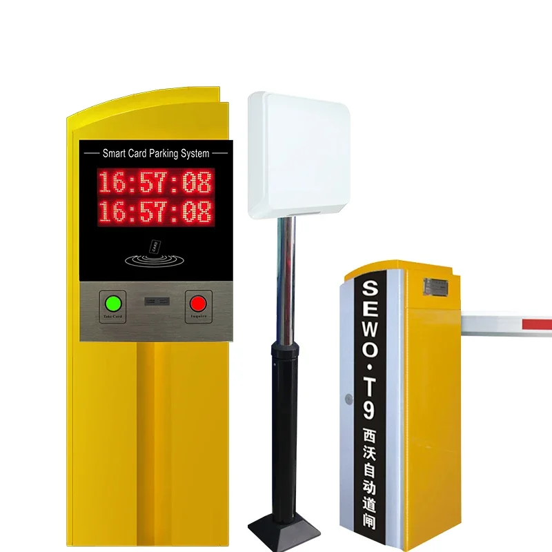 

SEWO Intelligent RFID Card Tag Ticket Parking Management System Vehicle Access Control Entrance Exit Parking Lots Barrier Gate