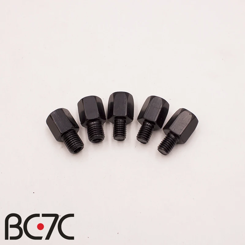 Motorcycle M10 10MM M8 8MM Rearview Mirrors Adapters Right Left Hand Thread Clockwise Counterclockwise Bolt Screws