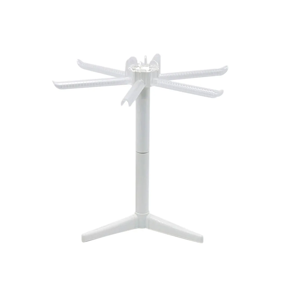

Noodles Drying Removable Spaghetti Dryer Stand Foldable Pasta Holder Kitchen Space Saving Food Grade Plastic White Stable