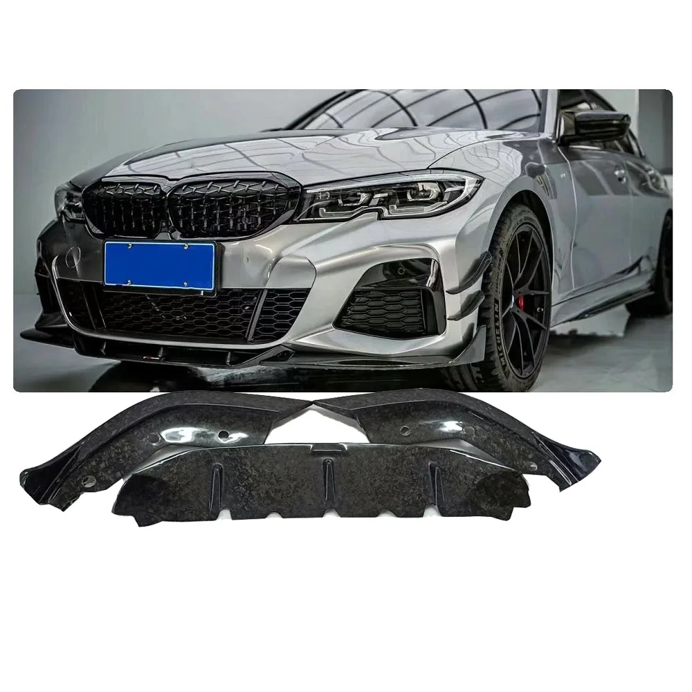 

XDS Forged Carbon Front Lip Extension Splitter For G20 318i 320i 330i M340i B48 B58