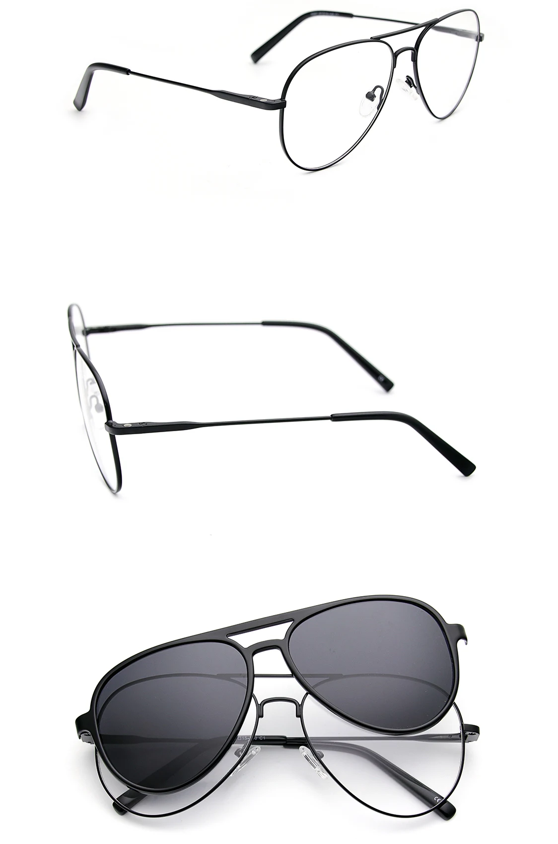 X207 Sonnenbrille für Herren, polarisierte Sonnenbrille, Reisebrille, klassische Pilotenbrille mit UV 400-Schutz – Detail 10