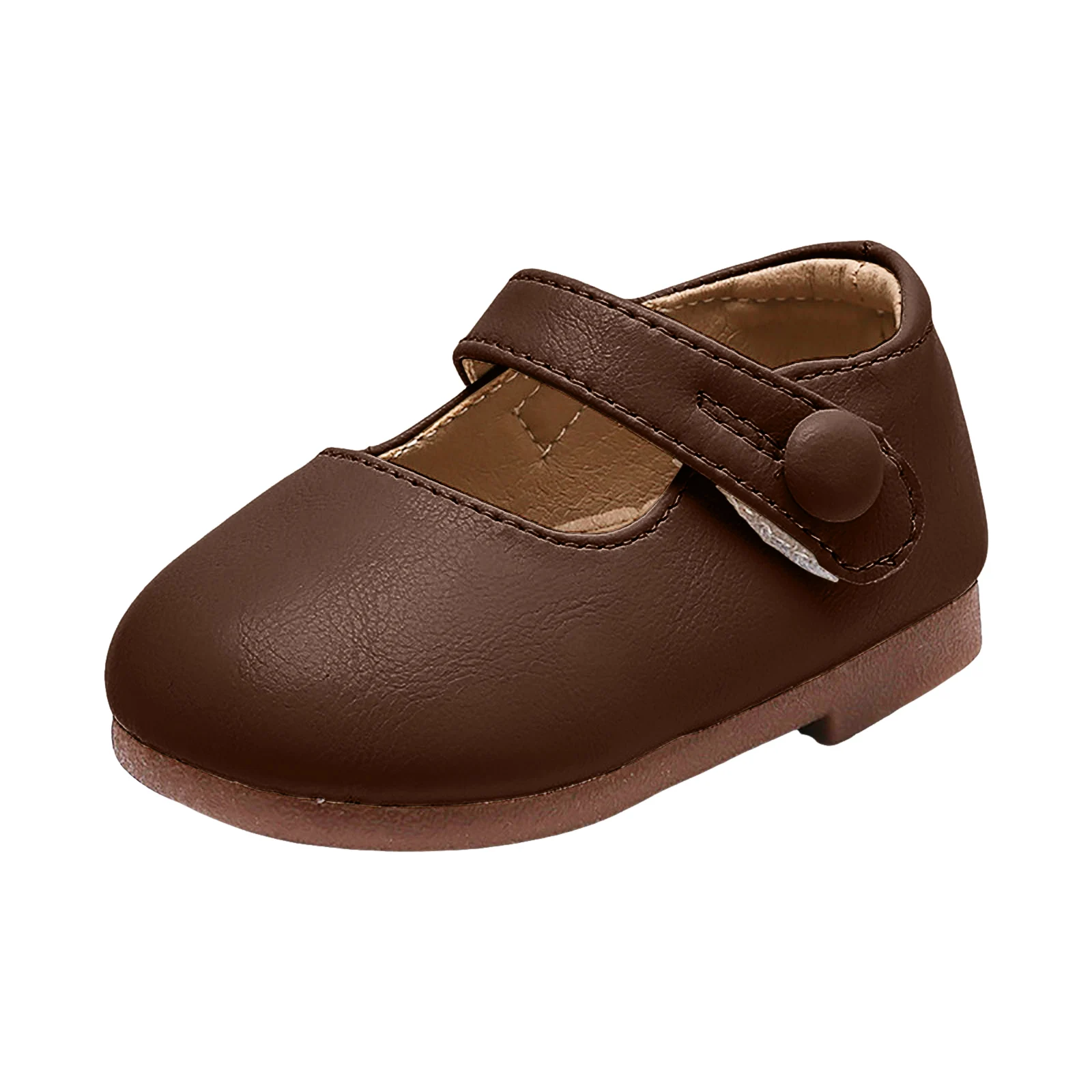 

Dress Shoes for Girls Girls Flat Leather Shoes Shoes Fashionable Comfortable And Soft Leather Princess Heels for Toddler Girls
