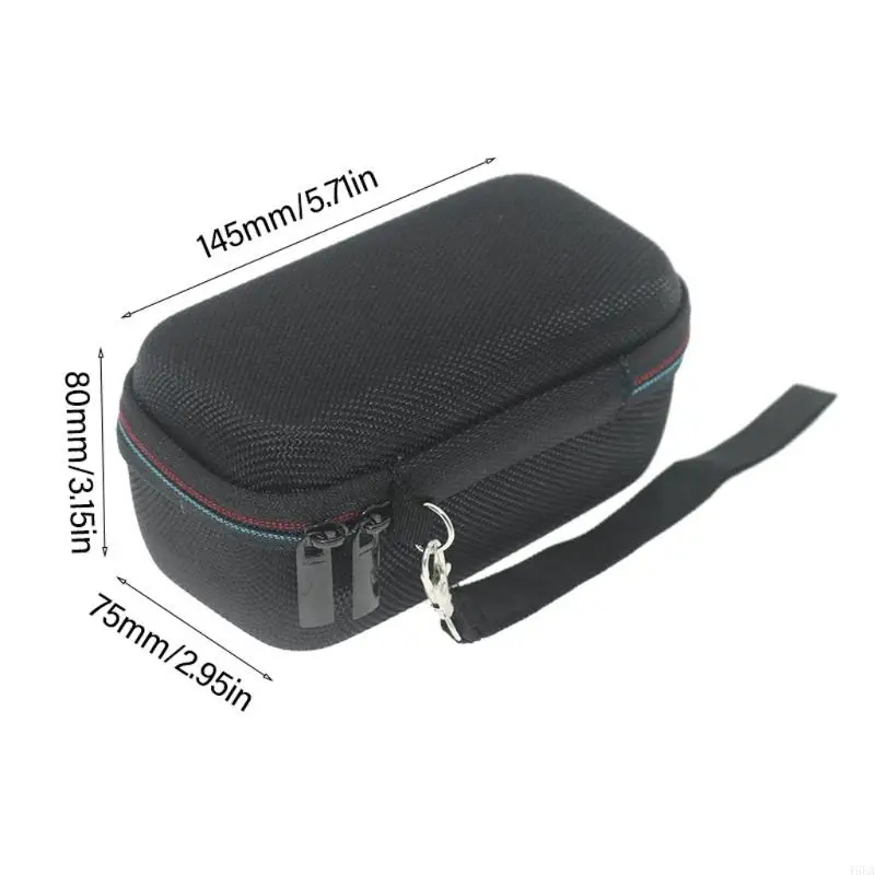 T5ea Traveling Case per l'attacco squalo R1Mouse Case con mesh interni Pocket Proteggi mouse dal danno Accessorio per