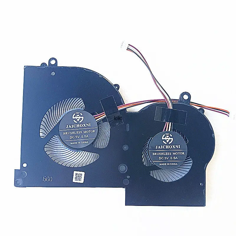 CPU GPU Cooling Fan Replacement for MSI GS65 Stealth P65 Creator 9SG 9SD 9SE 9SF, 8SF 8SE 8SD MS-16Q4 MS-16Q5 Fan