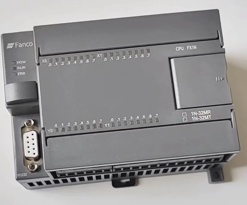 Programmable Logic Controllers Industrial Automation PLC Control Board HMI PLC FX1N 32MR 16 Point Input 16 Point Output DC24V