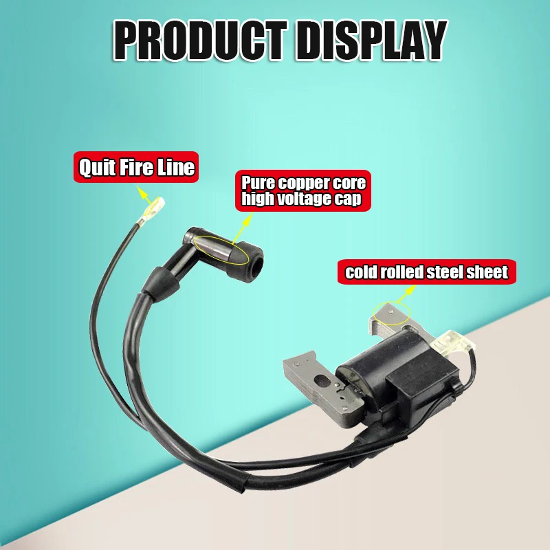 2026 Ignition Coil for YAMAHA Generator Compatible with EF2600 MZ175 166 EF6600 MZ360 185 Models