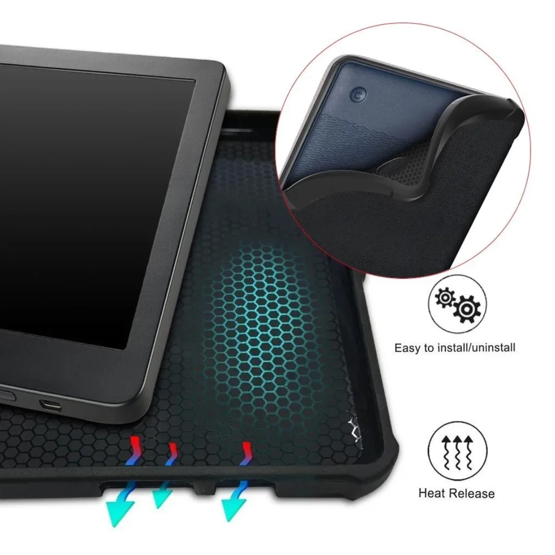 Per Kobo Clara BW / Clara Color 2024 Custodia da 6 pollici Auto Wake Sleep PU Custodia in pelle morbida magnetica Ereader Hoesje N365 N367 Funda