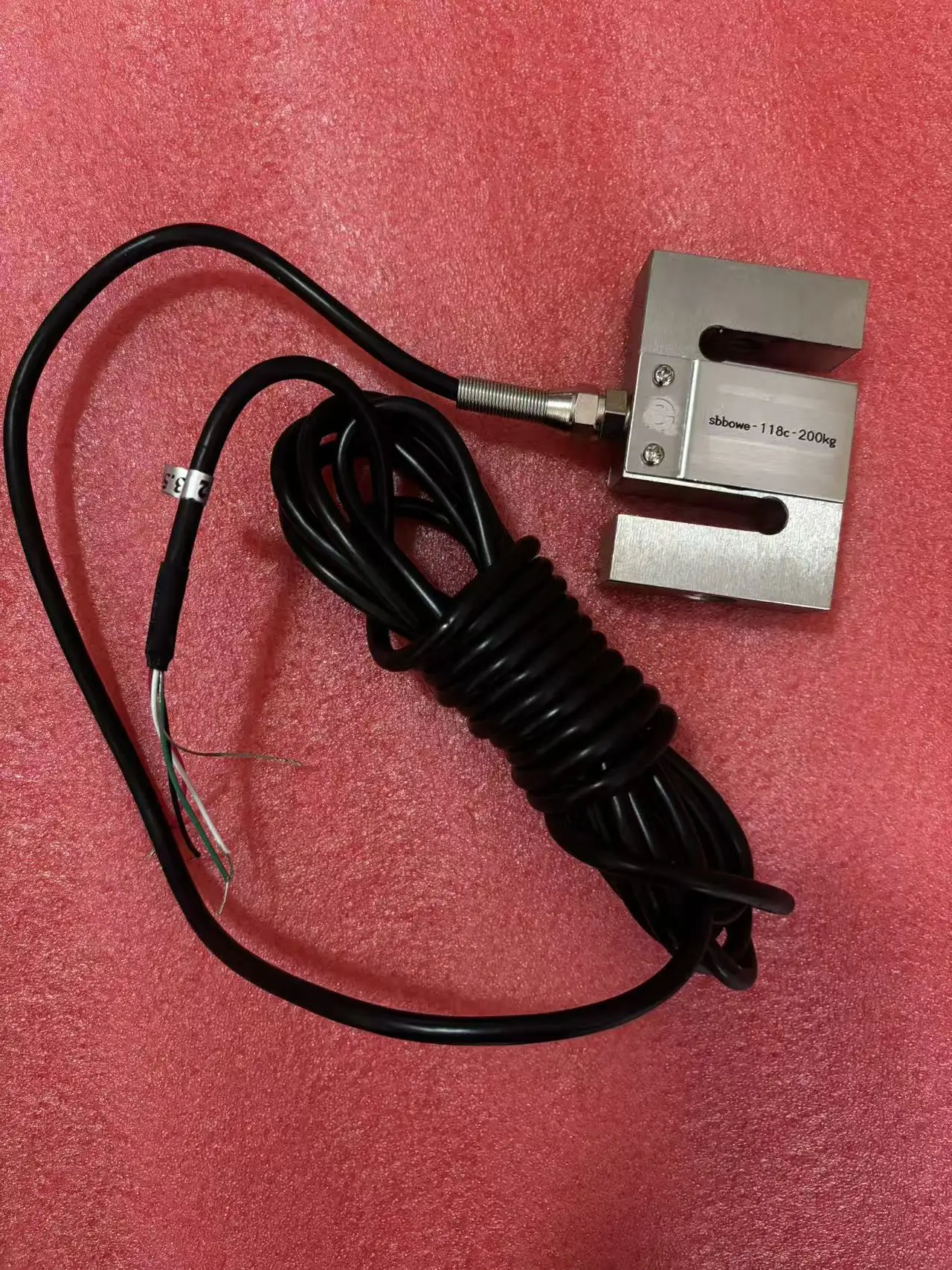 

Датчик давления/нагрузки/тензодатчик SBBOWE-118C S-типа, 200-1000 кг