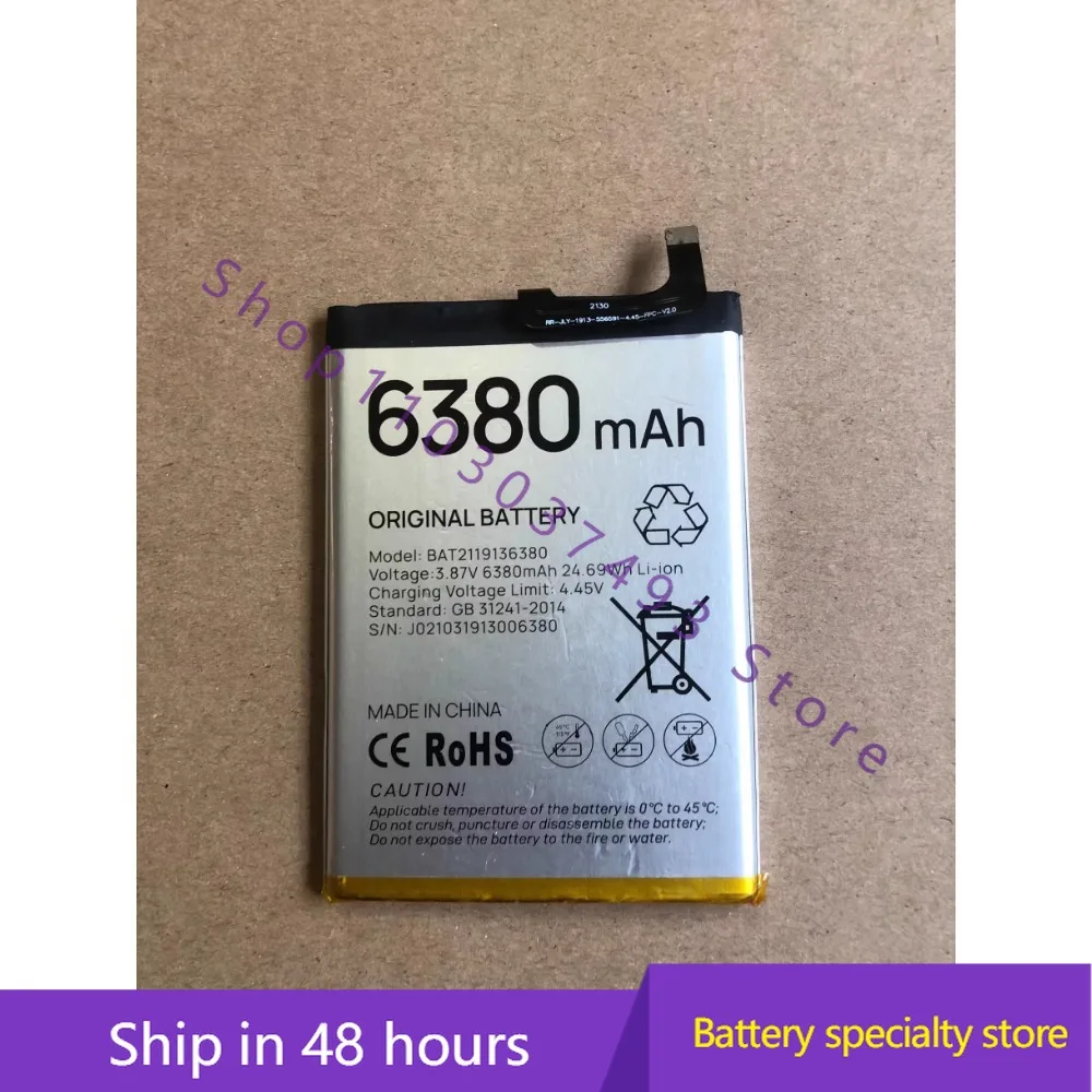 Brand new high-quality compatible battery For  DOOGEE N40 Pro BAT2119136380 battery mobile phone battery