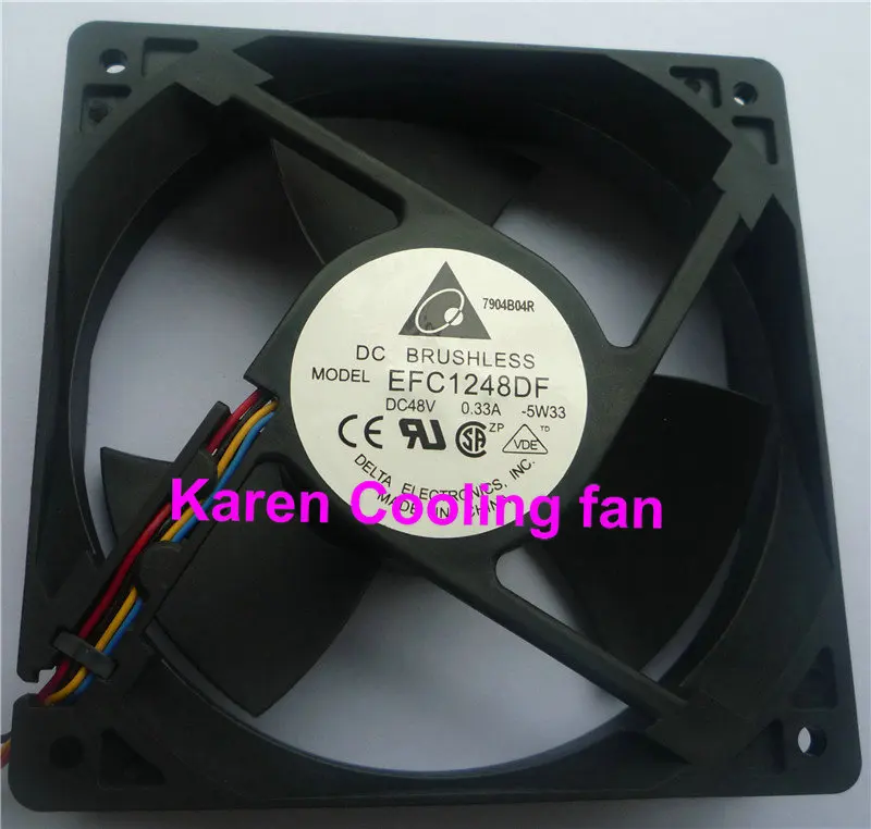 12CM EFC1248DF 12032 48V 0.33A  Cooling fan 120*120*32MM