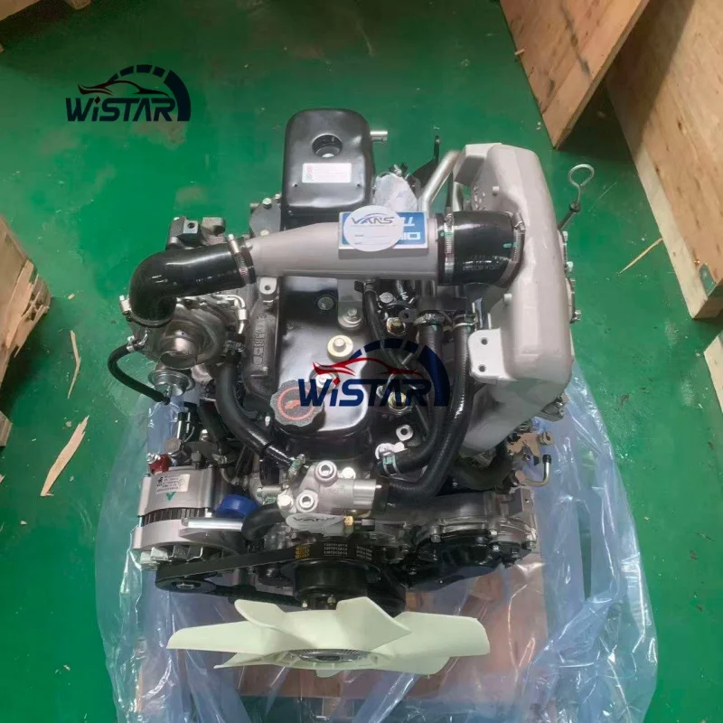 Diesel 2.8L SOHC 8 Valves Inline 4-cylinder Long Block 4JB1T Engine For Isuzu Trooper 1 MU 1 Elf 100P 600P Faster 3