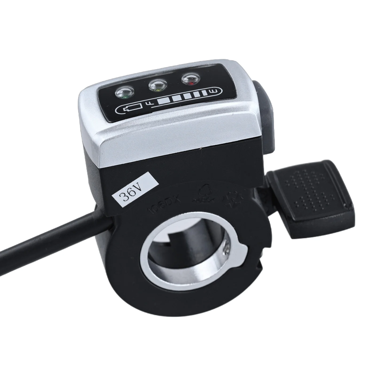 

Electric Bike Throttle E-bike Thumb Throttle 6 Wires Easy To Install Negative Pole Black Wire For Electric Bicycles