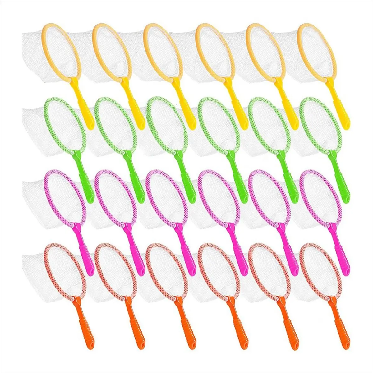 Compatible 24 Pcs Butterfly Bug Net for Kids Insect Collecting Net Bug Catcher Fishing Net Science Nature Exploration Tools