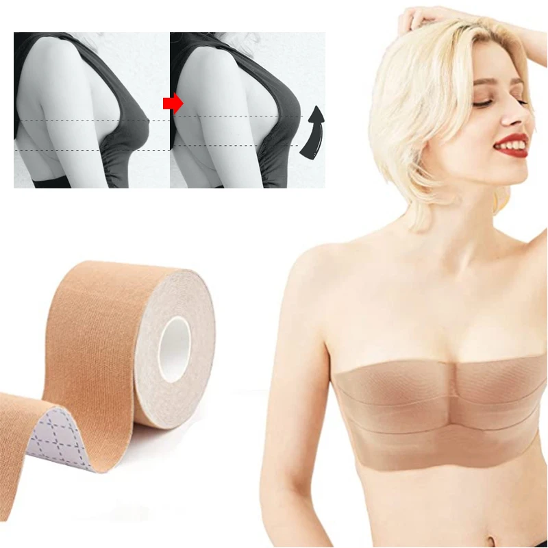 1Roll 2.5M 3.8M 5M intimates Accessories Adhesive Bras Lift Tape Intimates Sexy Bralette Push Up Bra Women Breast Nipple Covers