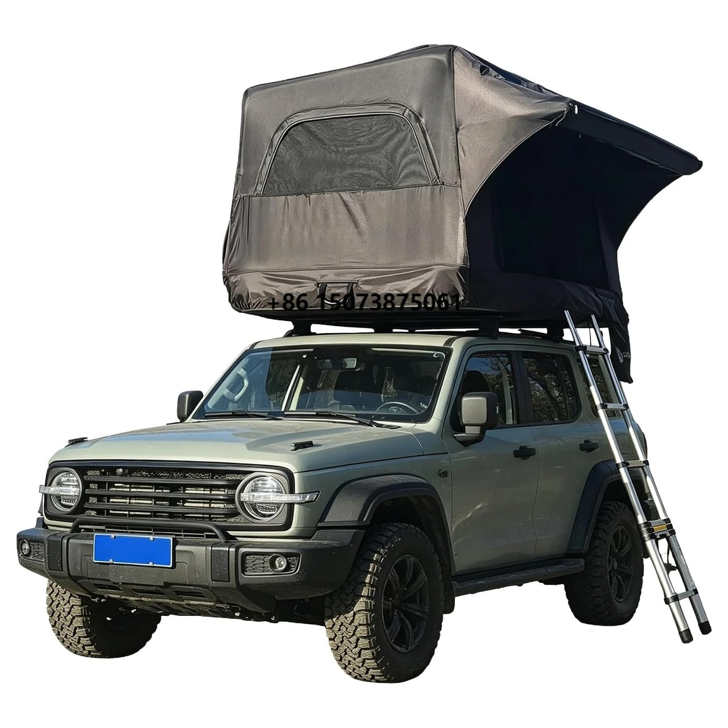 Waterproof Inflatable Car Rooftop Tent Lightweight Portable Family Outdoor Camping Roof Top Tent for SUV, Cars