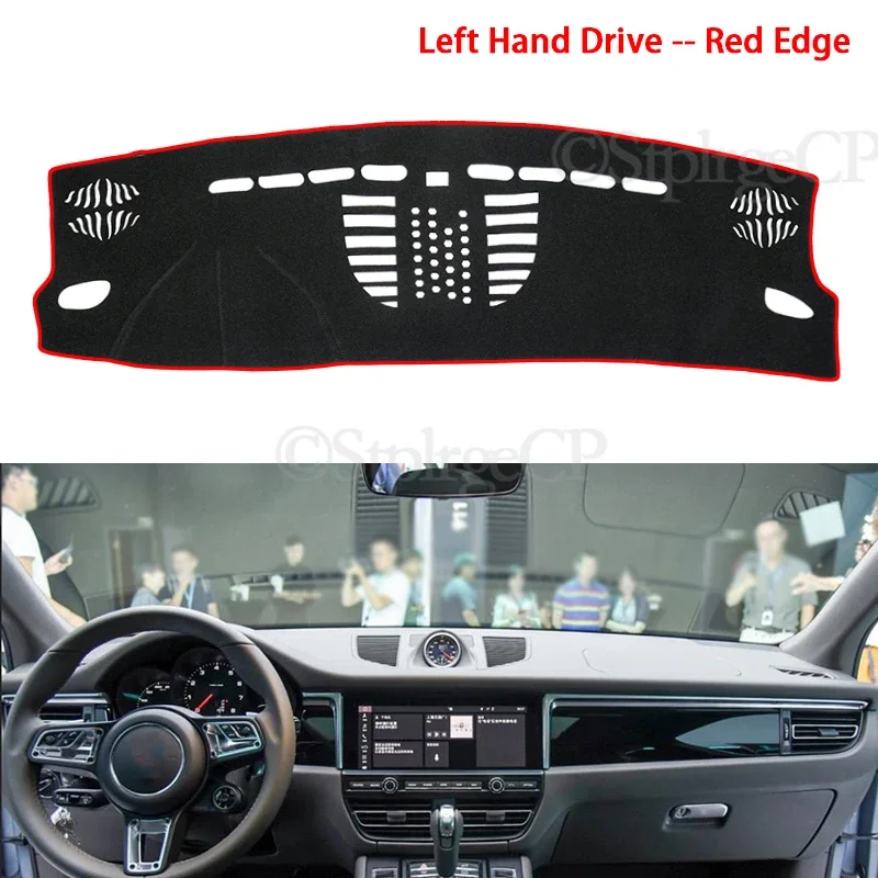 Anti-Slip Anti-UV Mat Dashboard Cover Pad Shade Dashmat Protect Carpet Accessories 2018 for Porsche Macan 2014~2020 Turbo GTS S