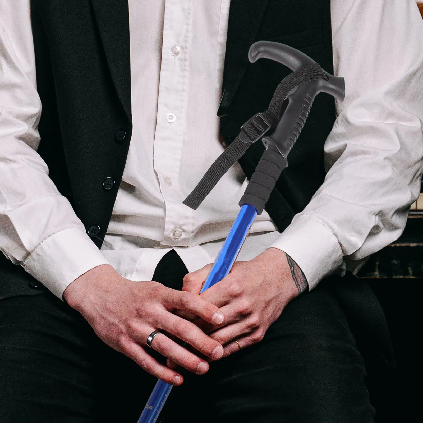 

Portable Non-Slip Walking Cane for Hiking Camping and Mountain Climbing Cane Walking Stick