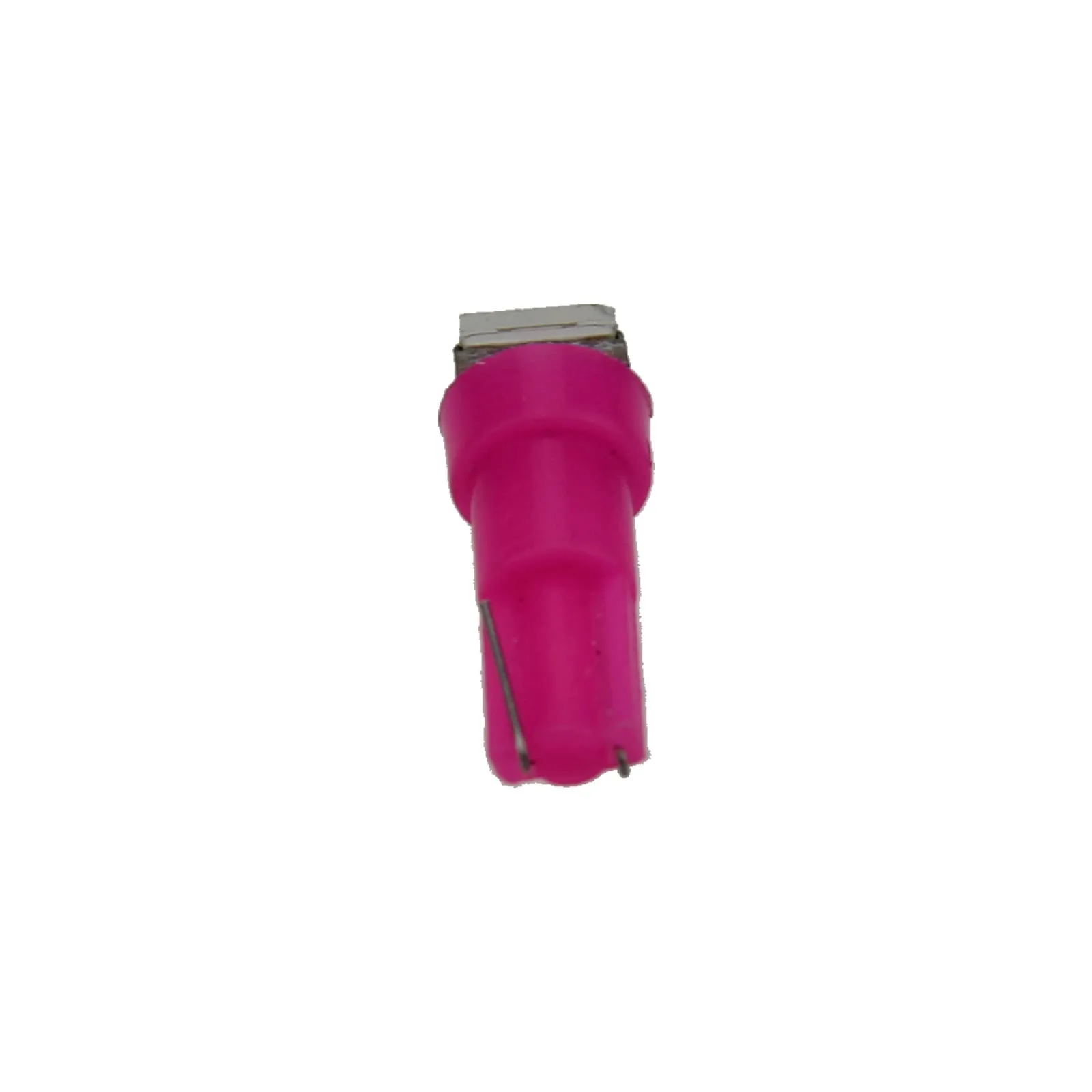 10x Pink Car T5 Instrument Bulb light Lamp 1 Emitters 5050 SMD LED 85 86 2721 B001-P