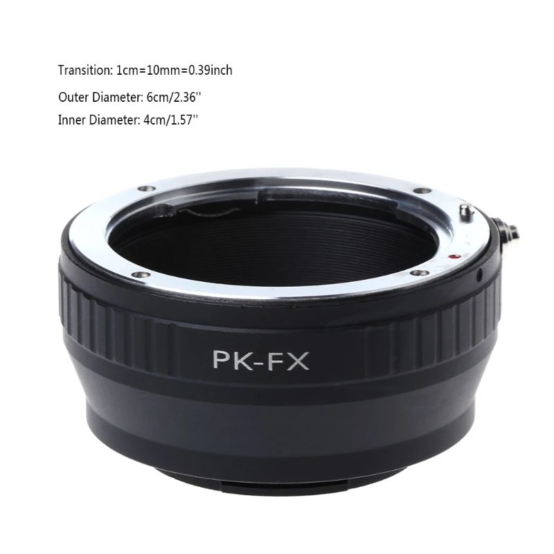 PK-FX Mount Adapter Ring For Pentax PK Lens to X-Pro1 Camera New