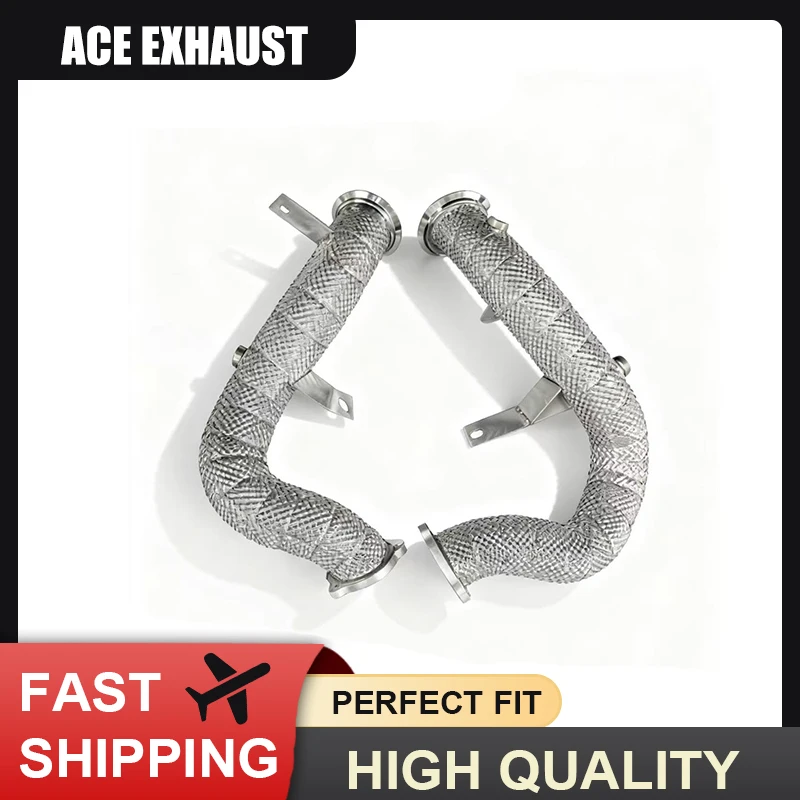 

ACE for Porsche Macan S/Turbo 3.0T/3.6T 2014-2017 Exhaust Downpipe Upgrade Performance Exhaust Pipes High Quality Exhaut Header