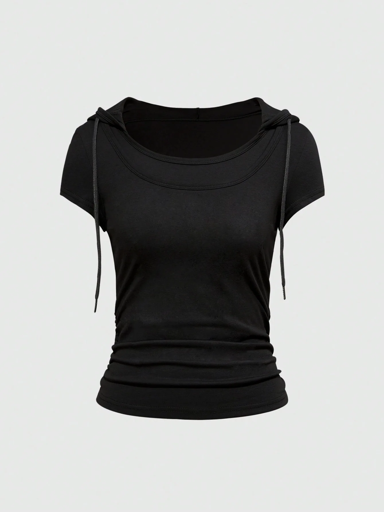 صيف جديد وهمية قطعتين مقنعين Y2g قمة القوطية الحلو شخصية باردة الساخن فتاة نمط بلون الشرير ضئيلة المرأة #3