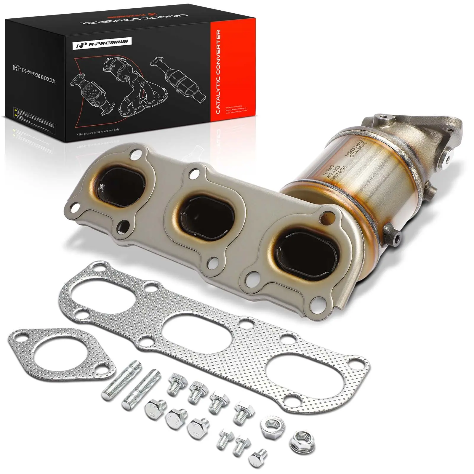 A-Premium Front Right Catalytic Converter for Kia Sorento 2014-2019 Telluride 2020-2022 Hyundai Santa Fe 2013-2018 Palisade