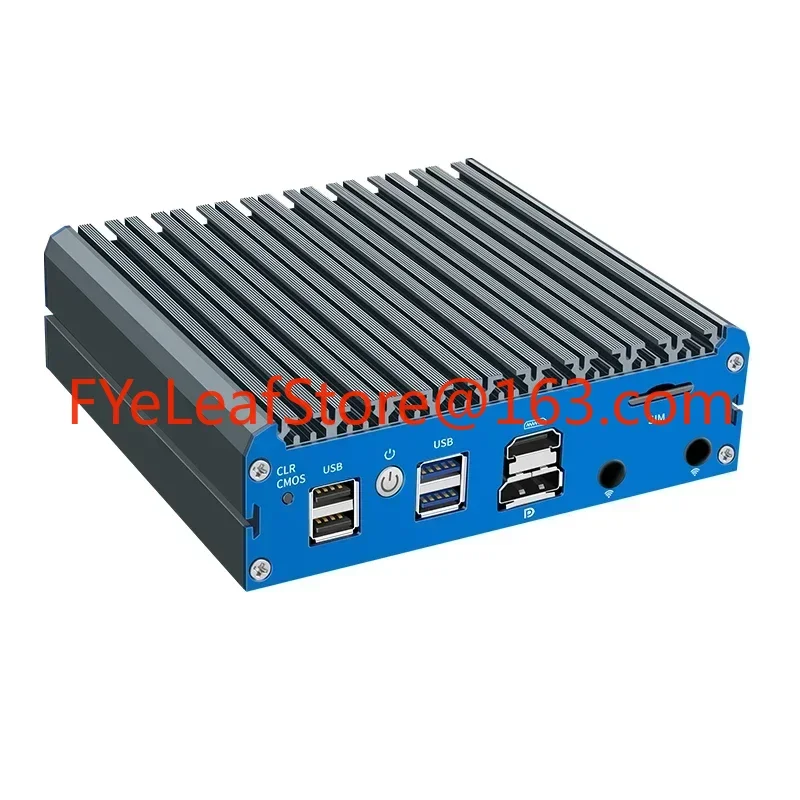 Alder Lake N100 Soft Router DDR5 8GB 128GB NVMe SSD 4*2,5G LAN i226 Mini PC pfSense Appliance ESXI AES-NI