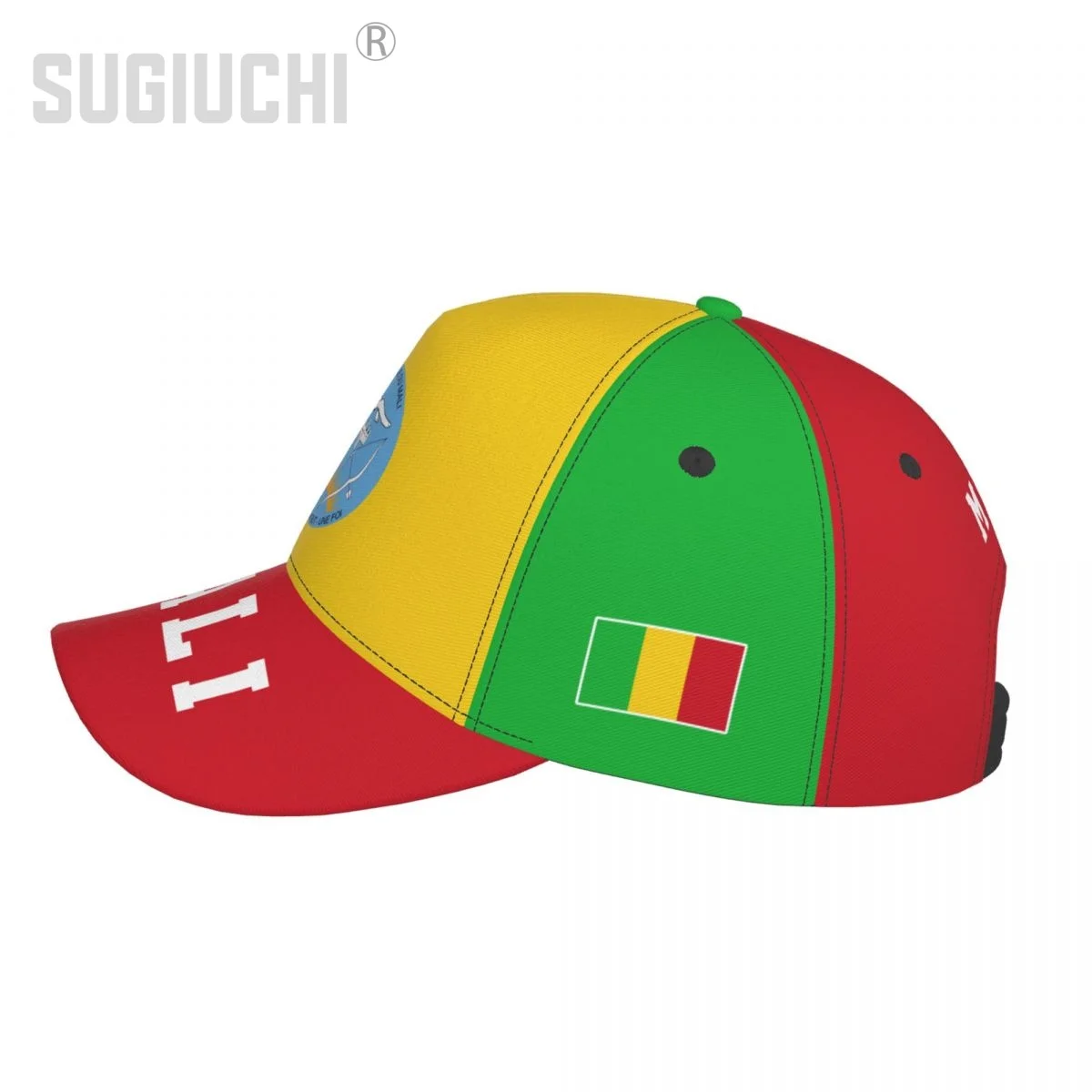 Unisex Mali vlag Malinese volwassen Baseball Cap patriottische hoed voor honkbal voetbalfans mannen vrouwen