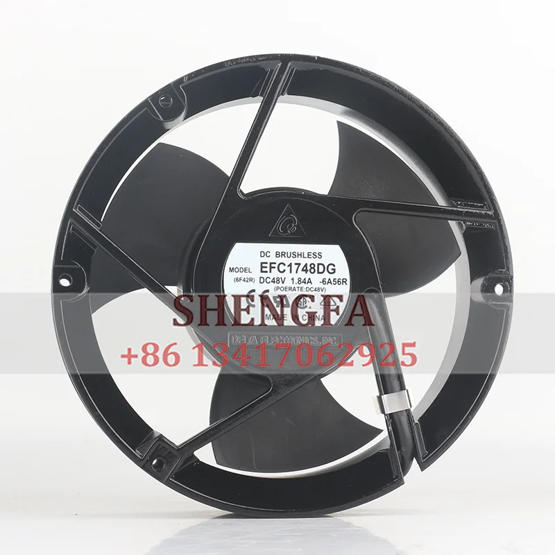 For Delta 17251  EFC1748DG-6A56R- SP04-S41P 17CM  DC48V 1.84A /1.95A/2.3A Ball Bearing Axial Cooling Fan Special Inverter Fan