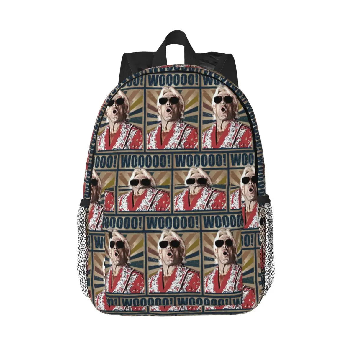 

Ric Flair Woooo Backpack Hot Sale Daypack Large Capacity Boys Girls BookBag Shoulder Bags for Men Women Kids School Bag