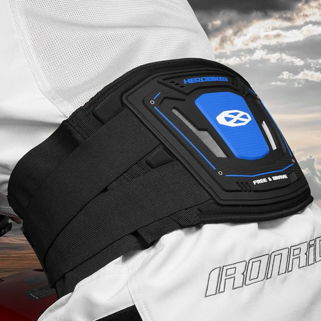 Wear-Resistant Motorcycle Waist Protector Shockproof Motocross Riding Protective Gear Motorbike Spine Waist Protection Pads