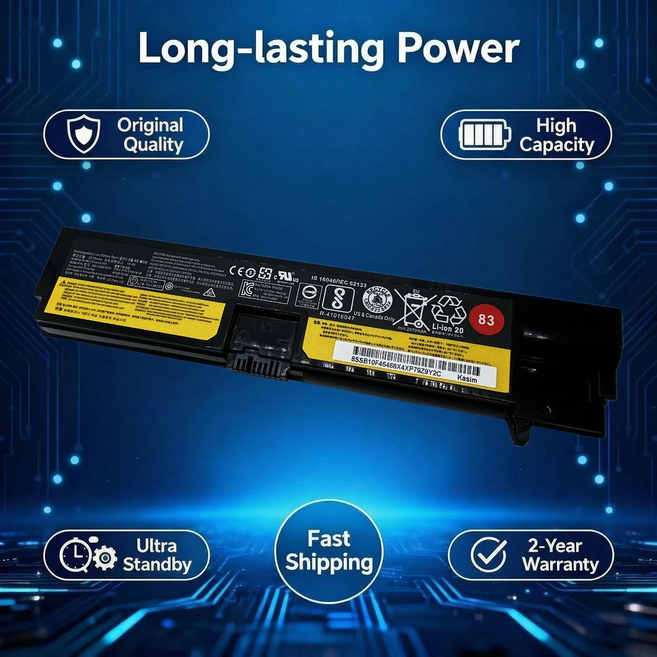 New Original 01AV418 Laptop Battery For Lenovo ThinkPad E570 E570C E575 Series 01AV417 01AV416 SB10K97574 SB10K97575 SB10K97571