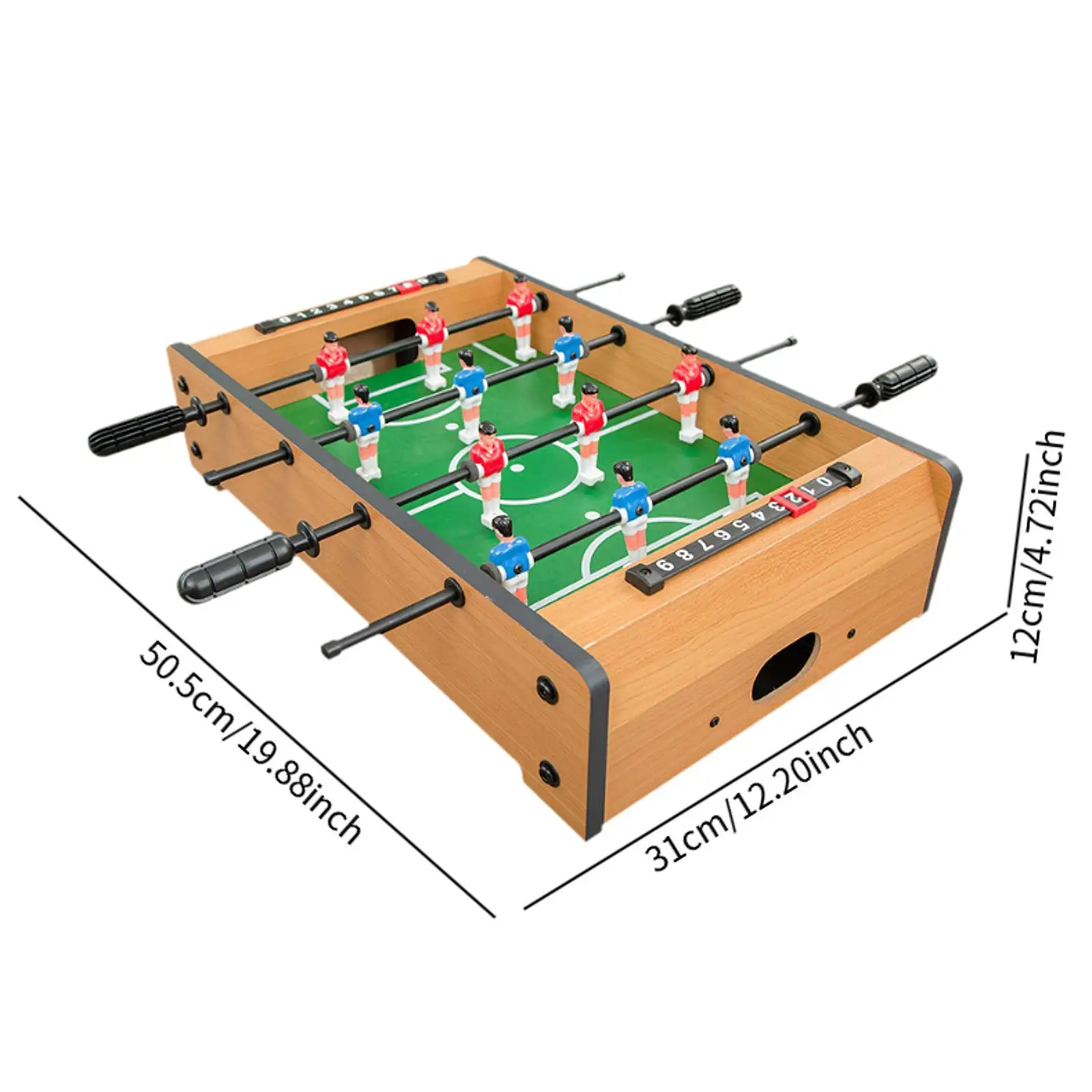 Foosball 테이블 교육 재미 어린이를위한 실내 휴대용 축구 테이블 미니