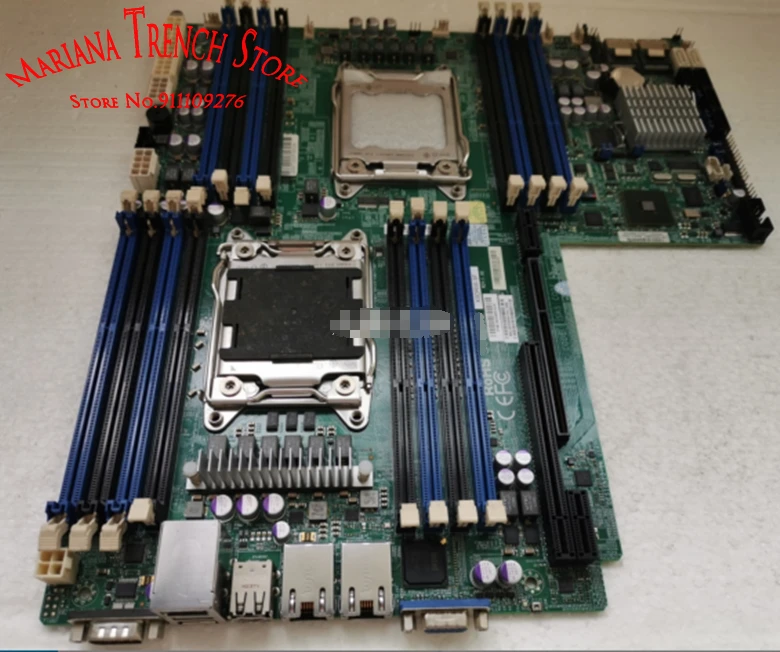 X9DRW-3F for Supermicro Motherboard LGA2011 Xeon E5-2600 V1/V2 Family DDR3 8x SAS ports from C606