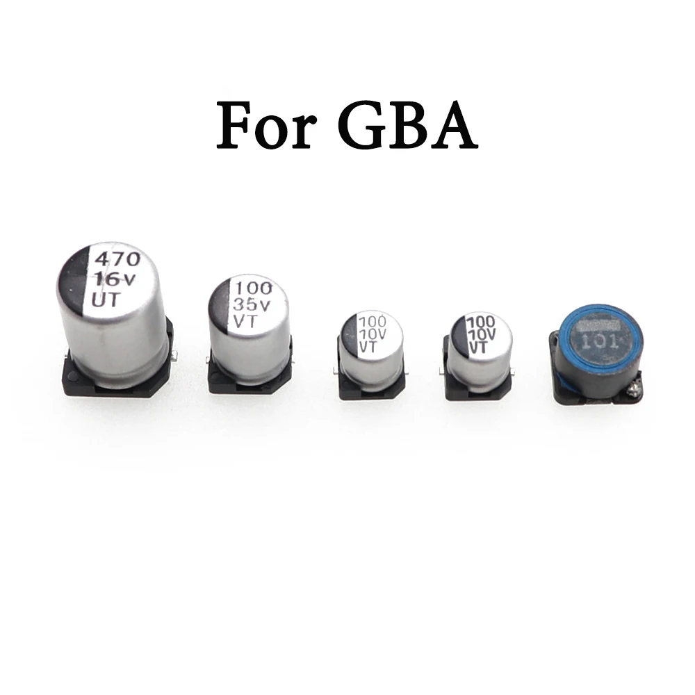 1 Set Motherboard Capacitor Inductance For Gameboy Advance Color Pocket GBC GBP GBA SP Mainboard Board Repair Replacement Parts - view 6