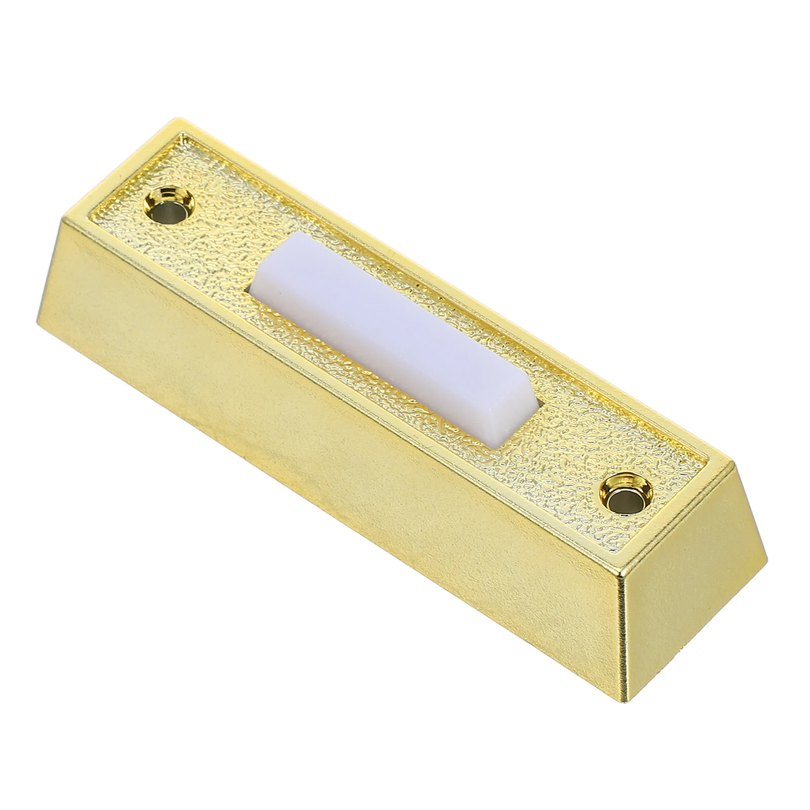 

Lighted Doorbell Button WallMounted Push Switch Wired Connection Plastic Chime Door Bells Home Decorative Multifunctional Design