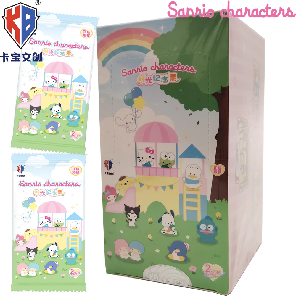 New Original KABAO Sanrio Exquisite Craftsmanship Character Collection Card Highly Beloved Star Family Commemorative Cards Gifts