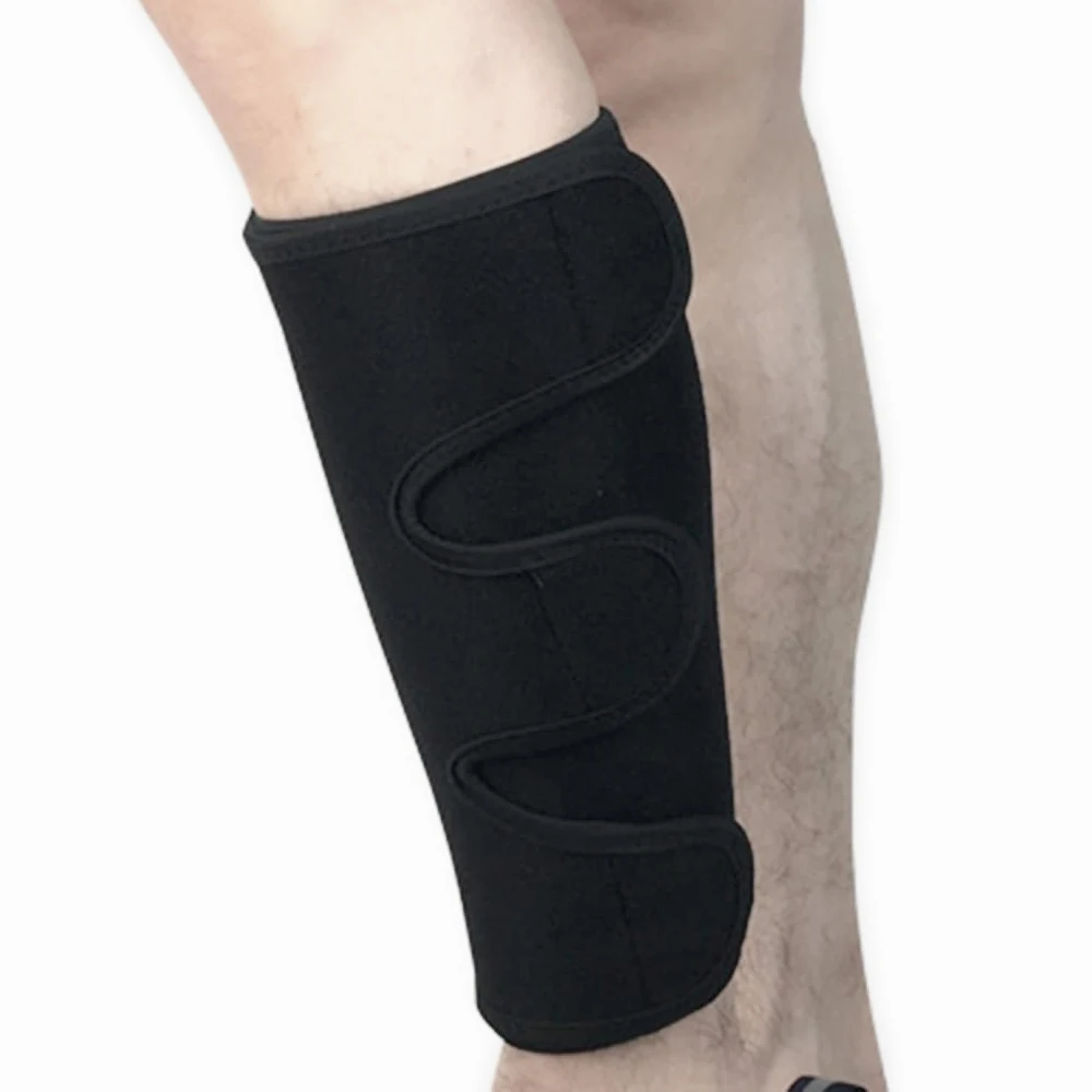 1 Stück Sport-Schienbeinschoner für Männer und Frauen Reduziert Muskelverspannungen Verletzungen Unterschenkel Verstellbare Kompressionsbandage Beinwärmer