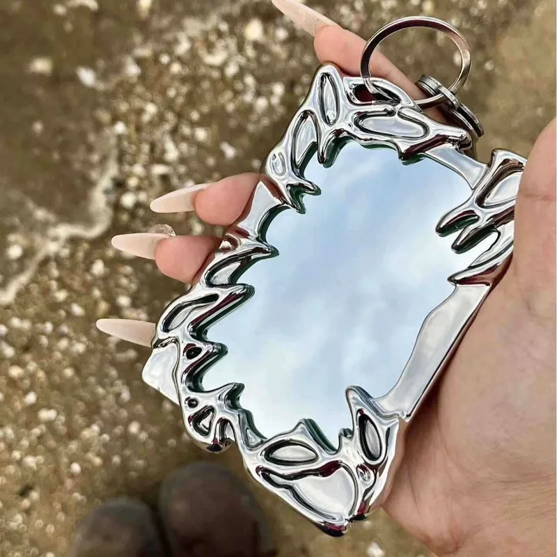 Electroplating Card Storage Cover for Personalized Fashion Accessories Decoration, Practical and Convenient for Study Supplies