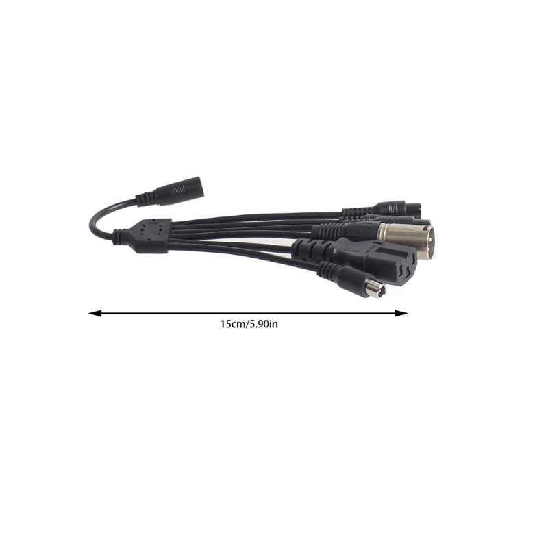 K0EA Universal 6 Port Charging Station Cable With Overloads Protections For Office Home