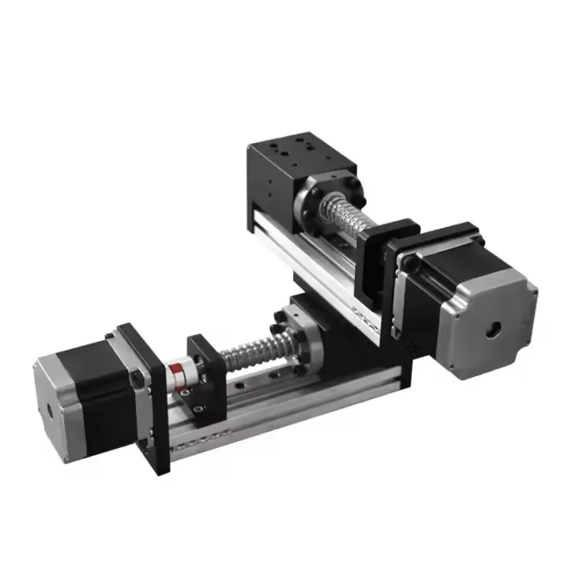 50-1000mm Cnc Xyz Multi Axes Series Ball Screw Drive Linear Module Sliding Table Slide Linear Stage for X Y Z Linear Stage